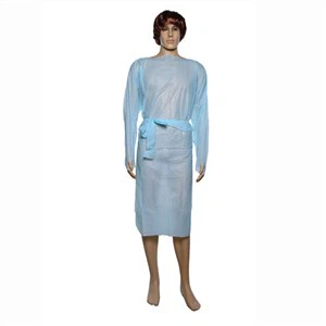 방수 CPE 불 투과성 가운